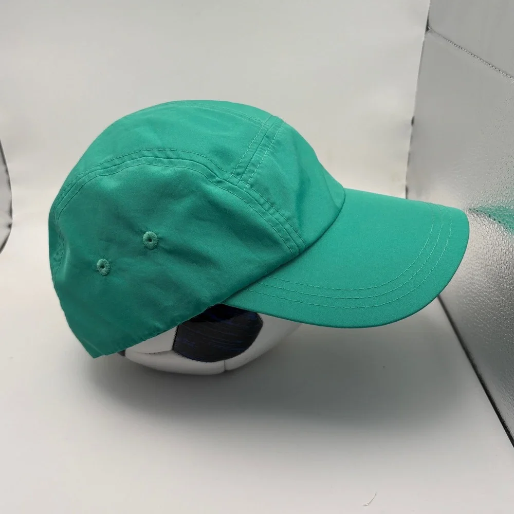 Puma Womens Teal Pink Logo Five Panel Baseball Cap One‎ Size Adjustable Strap